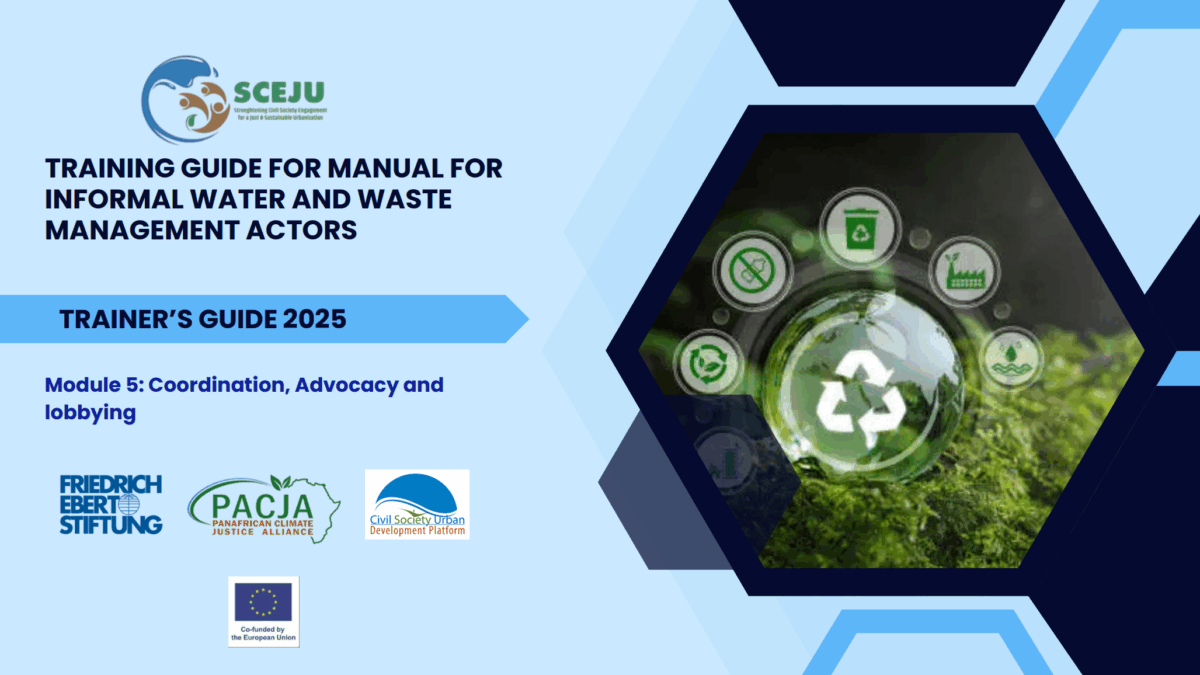 Module 5:Coordination, Advocacy and Lobbying